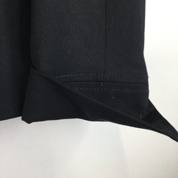 Alain Manoukian Black Snap Button Blazer Jacket Size 10 - Picture 2 of 9